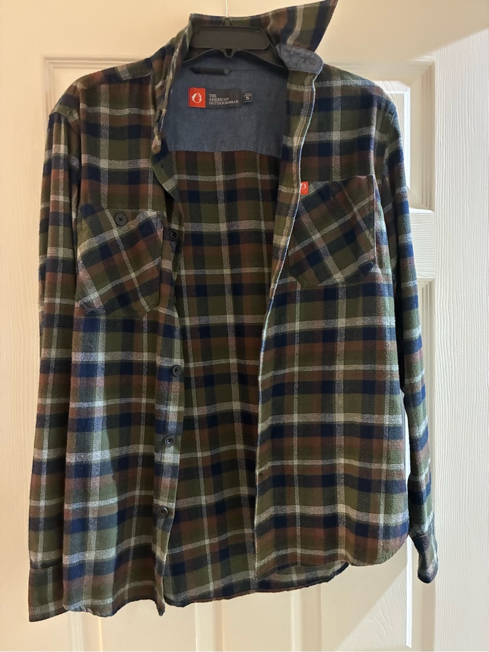Outdoor Heritage Men's Olive Plaid Lightweight Shirt Jacket